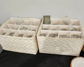 Christofle wine goblets, lots of them