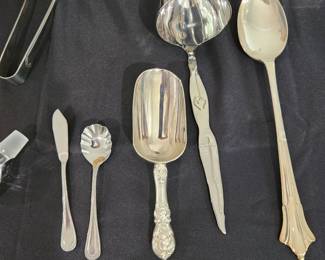 sterling serving pieces