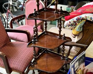 antique corner shelf!