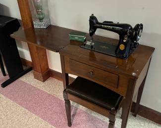vintage sewing machine