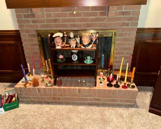 royal daulton face mugs