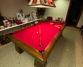 2 piece slate top pool table