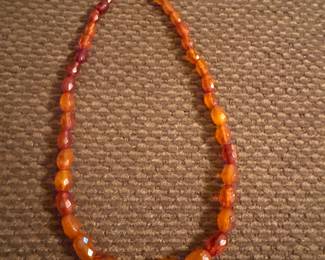 Amber beads