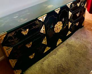 Asian inspired dresser 