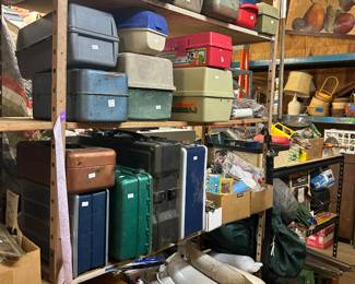 Fishing tackle lures boat anchors boat bumpers