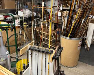 Fishing rods and reels