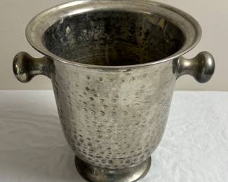 Vintage Silver Plated Champagne Wine Bucket