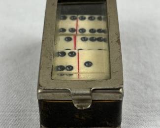 Early 1800s Napoleonic Prisoner Of War Miniature Dominoes Set