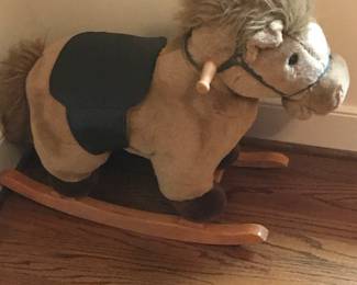 vintage rocking horse