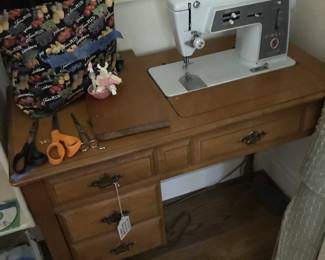 Sewing machine and lots of supplies