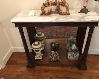 Pier mirror entry piece