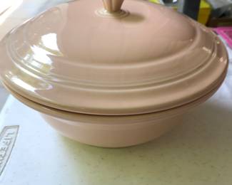 Fiesta lidded casserole 