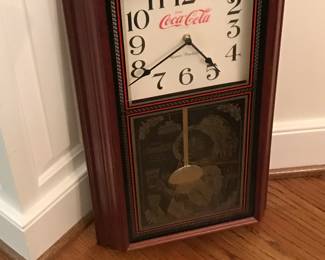 Coke wall clock