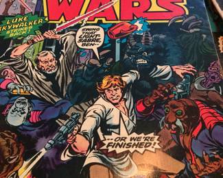 Vintage comics…Star Wars 1,2 &3