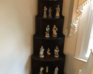 Corner display cabinet