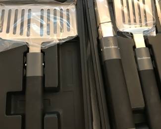Grill set from Brookstone