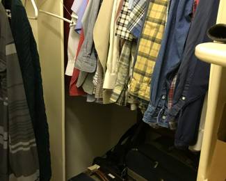 more men's clothing plus leggage