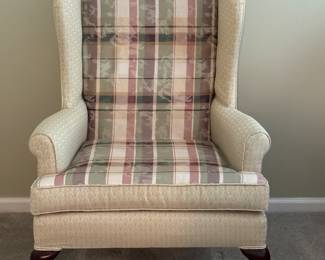 Broyhill Wingback  Armchair & Ottoman