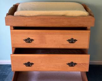 Convertible Changing Table/3 Drawer Dresser