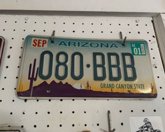 License plates