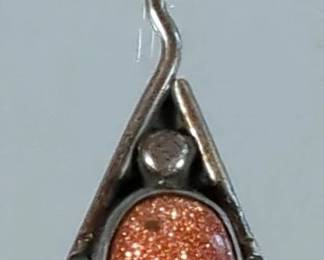 Shimmering Sunstone Pendant
