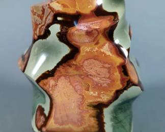 Polychrome Jasper Flame, 6"