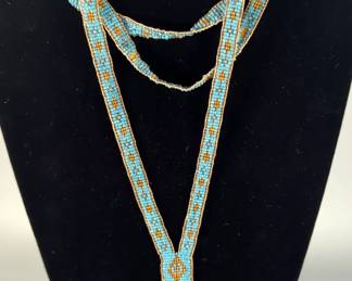 Native American Seed Bead Necklace