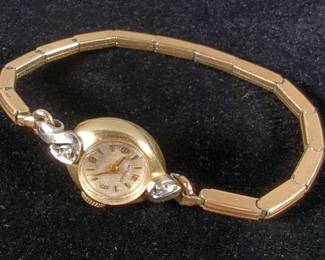 Vintage Wittnauer 14K Gold Ladies Wristwatch