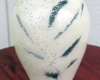 Artist Signed Art Pottery Vase - 7"