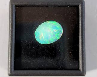 Rose Cut Ethiopian Opal Approx. 10.85mm x 14.14mm