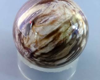 Petrified Wood Sphere, 2.5"