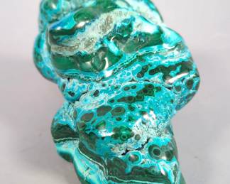 Large Chysocolla And Malachite Free Shape Mineral Sample, 3.24kg