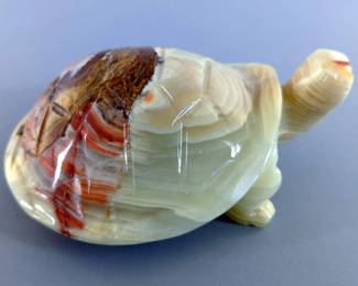 Carved Onyx Turtle
