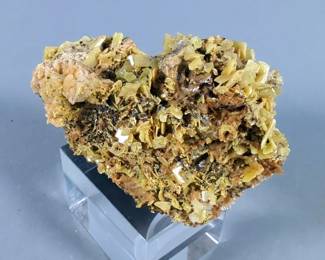 Red Vanadinite And Welfinite Mineral Specimens