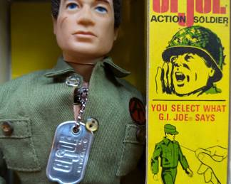 GI Joe talking doll, works