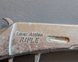 Lener action toy rifle
