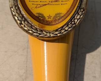 Honey lager beer tap