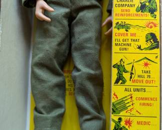 GI Joe talking doll, works