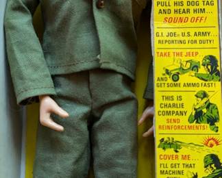 GI Joe talking doll, works