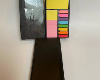  Pair of PostIt Note Holders of Varying Shapes and Sizes
