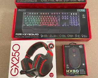 GX250 HEAD PHONES - KEYBOARD - MOUSE
