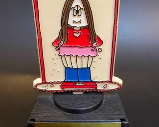 You Are What You Eat  Vintage Cathy Cartoon Model