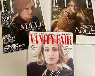 Adele Rare Magazines  Elle, Vanity Fair