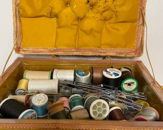 Sewing Kit With Accessories  Open