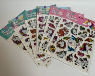 Silver Bump Stickers