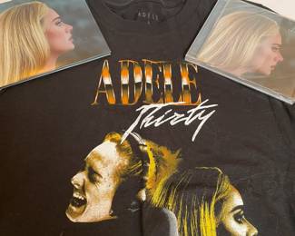 Adele 30 TShirt and CDs