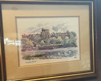 Winsor Castle Watercolor