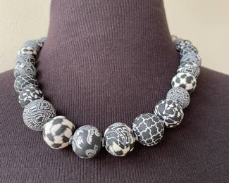 Jilzara Premium Clay Beaded Necklace