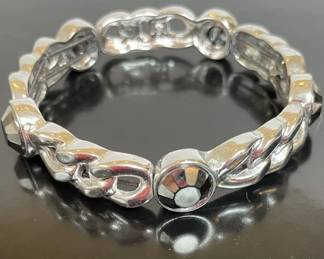  Interlinked Polished Bracelet