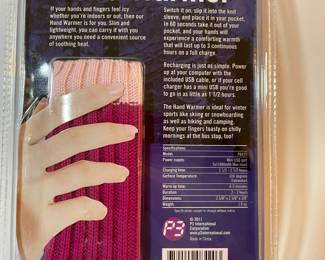 Hand Warmer  Back